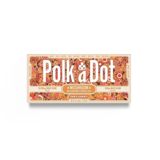 Polkadot Ooey Gooey Chocolate Bar