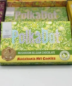 Polkadot Macadamia Nut Cookies Chocolate