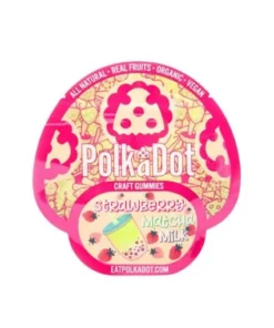 Polkadot Strawberry Matcha Milk Gummies